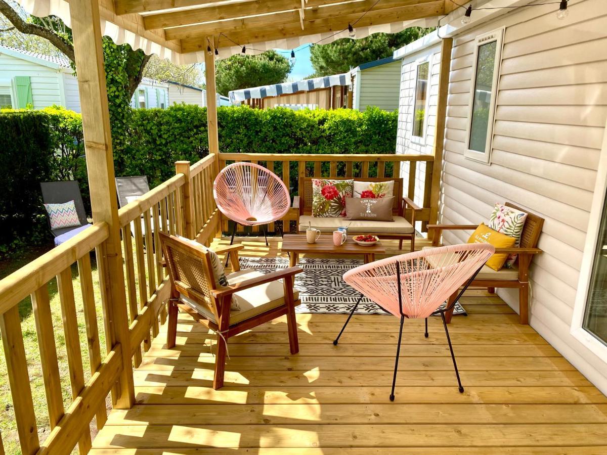Mobil Home Excellence 6 Personnes Au Camping Mer Et Soleil, Saint George D'Oleron Les Sables Vignier Eksteriør billede